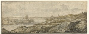 Paisagem com um rio de Aelbert Cuyp