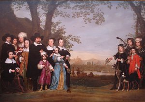 Retrato da família Sam de Aelbert Cuyp