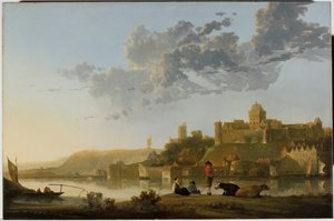 O Valkhof em Nimega de Aelbert Cuyp