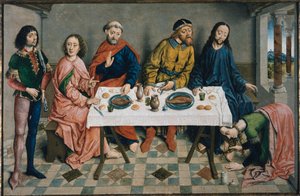 Cristo na Casa de Simão, o Fariseu, c. 1490.