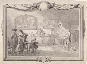 Guilda de São Lucas em Dordrecht, 1736