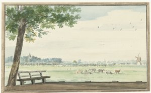 O Hamlet, De Lindt, em Zwijndrechtse Waard, perto de Meerdervoort de Aert Schouman