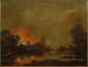 paisagem de Aert van der Neer der Ältere