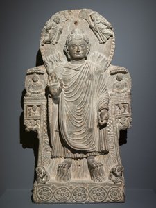 Buda com o Grande Milagre de Afghan School