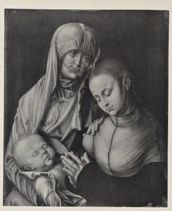 Virgem e Menino com Santa Ana.