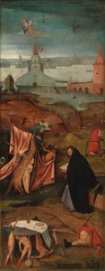 A tentação de Santo António de After Hieronymus Bosch