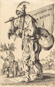 Captain of the Barons de After Jacques Callot