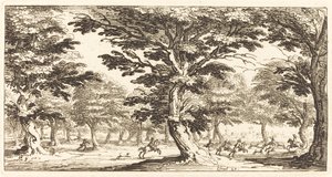 Paisagem de After Jacques Callot
