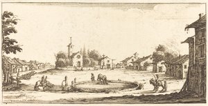 Paisagem de After Jacques Callot