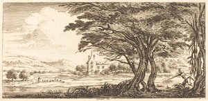 Paisagem de After Jacques Callot