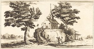 Paisagem de After Jacques Callot