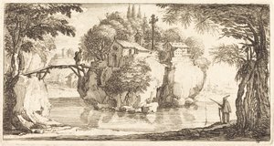 Paisagem de After Jacques Callot