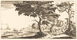 Paisagem de After Jacques Callot