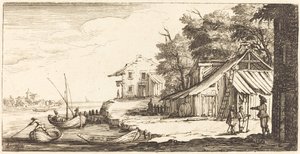 Margem do Rio de After Jacques Callot