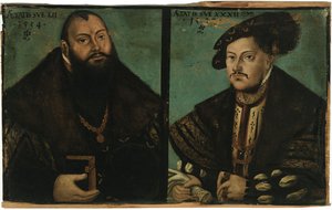Johann Friedrich I, o Magnânimo, Eleitor da Saxónia e Johann Ernst da Saxónia