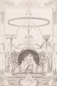 Dia, da série The Times of the Day, 1807. de After Philipp Otto Runge