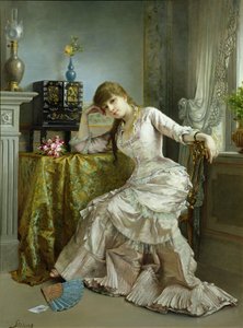 Retrato de uma jovem mulher