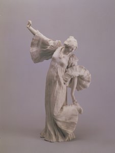 Dançarino, de um centro de mesa, Sevres, 1900 (biscoito)