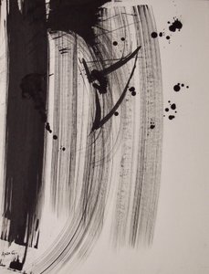 Sem título 18, 2016 (tinta sobre papel) de Agnes Girardon