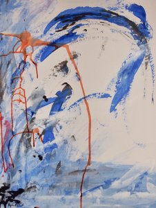 Sem título, 2016 (tinta e acrílico sobre papel)