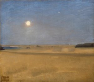 A.Slott-Möller, Solstício de Verão, Skagen de Agnes Slott Möller