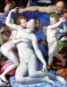 Uma alegoria com Vênus e Cupido, c1523-1568
