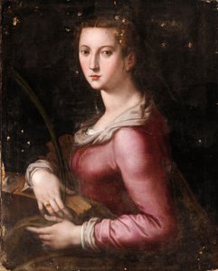 Santa Catarina de Alexandria de Agnolo Bronzino