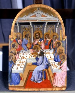 A Última Ceia, c.1390 (tempera em madeira de choupo)