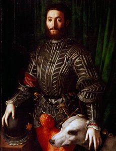 Retrato de Guidobaldo II della Rovere (Urbino, Pesaro-1514) de Agnolo Bronzino