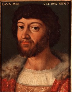 Retrato de Laurent II de Medici (Lorenzo di Piero de 