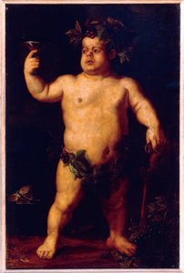 Retrato do anão Morgante como Bacchus (óleo sobre tela)