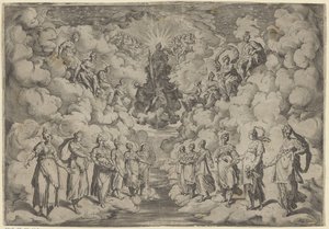 Harmonia das esferas de Agostino Carracci