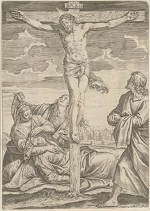 Crucificação de Agostino Carracci