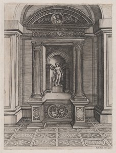 O Altar de Eros, c. 1514-36, c. 1514-36. de Agostino Veneziano.