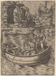 O Barco de Agostino dei Musi after Raphael