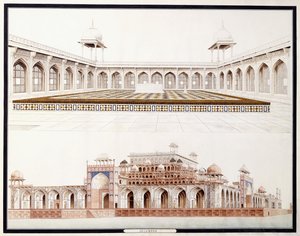 Secundra, c. 1815 de Agra School