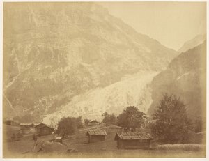 Glaciar Inferior de Grindelwald e Rota de Boenisseg no Mettenberg de Aimé Civiale