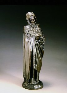 Bolonhesa ao Domingo de Ramos (bronze) de Aime Jules Dalou
