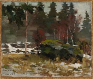 Início da primavera de Akseli Gallen-Kallela