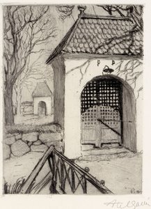 Portão do cemitério de Rauma de Akseli Gallen-Kallela