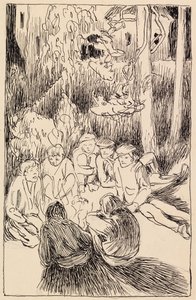 Os Irmãos na Charneca de Sonninmäki de Akseli Gallen-Kallela
