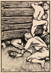 Os Ladrões de Ovos de Akseli Gallen-Kallela