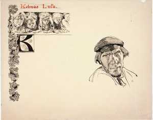 A lição de leitura de Akseli Gallen-Kallela