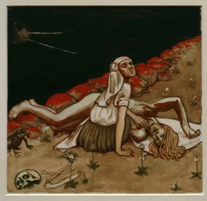 A.Gallen-Kallela, Lemminkäinens Mutter de Akseli Valdemar Gallen-Kallela