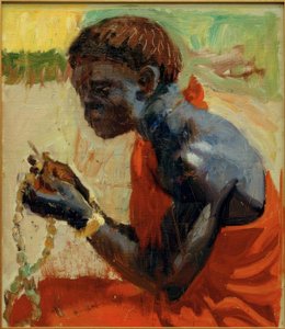 Blue Kikuyu de Akseli Valdemar Gallen-Kallela