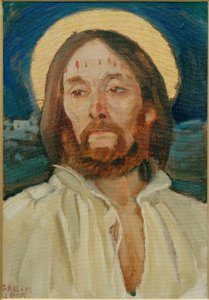 cabeça de Cristo de Akseli Valdemar Gallen-Kallela