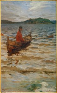 O remador de Akseli Valdemar Gallen-Kallela