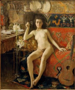 desmascarado de Akseli Valdemar Gallen-Kallela