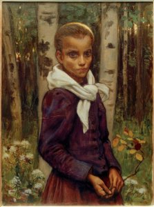 menina de Akseli Valdemar Gallen-Kallela