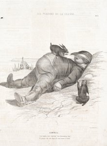 Os prazeres da caça: dormir de Alade Joseph Lorentz